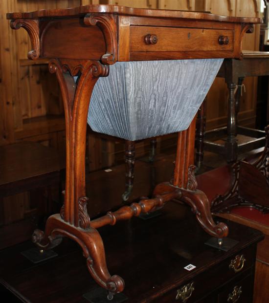 Victorian work table